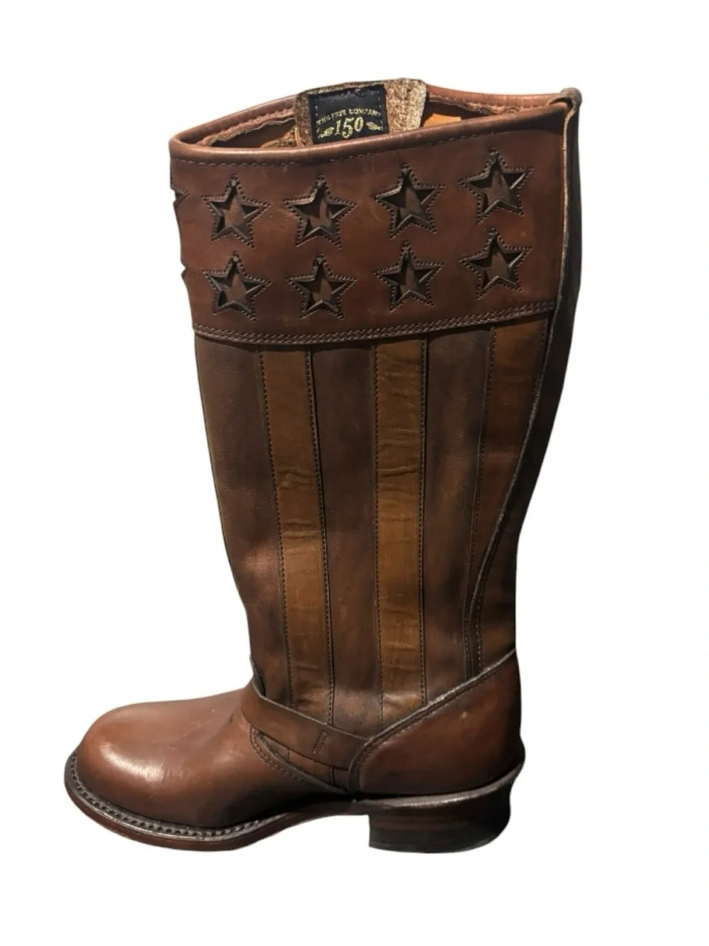 Frye 150th Anniversary Engineer Americana Boots - Picture 11 of 15